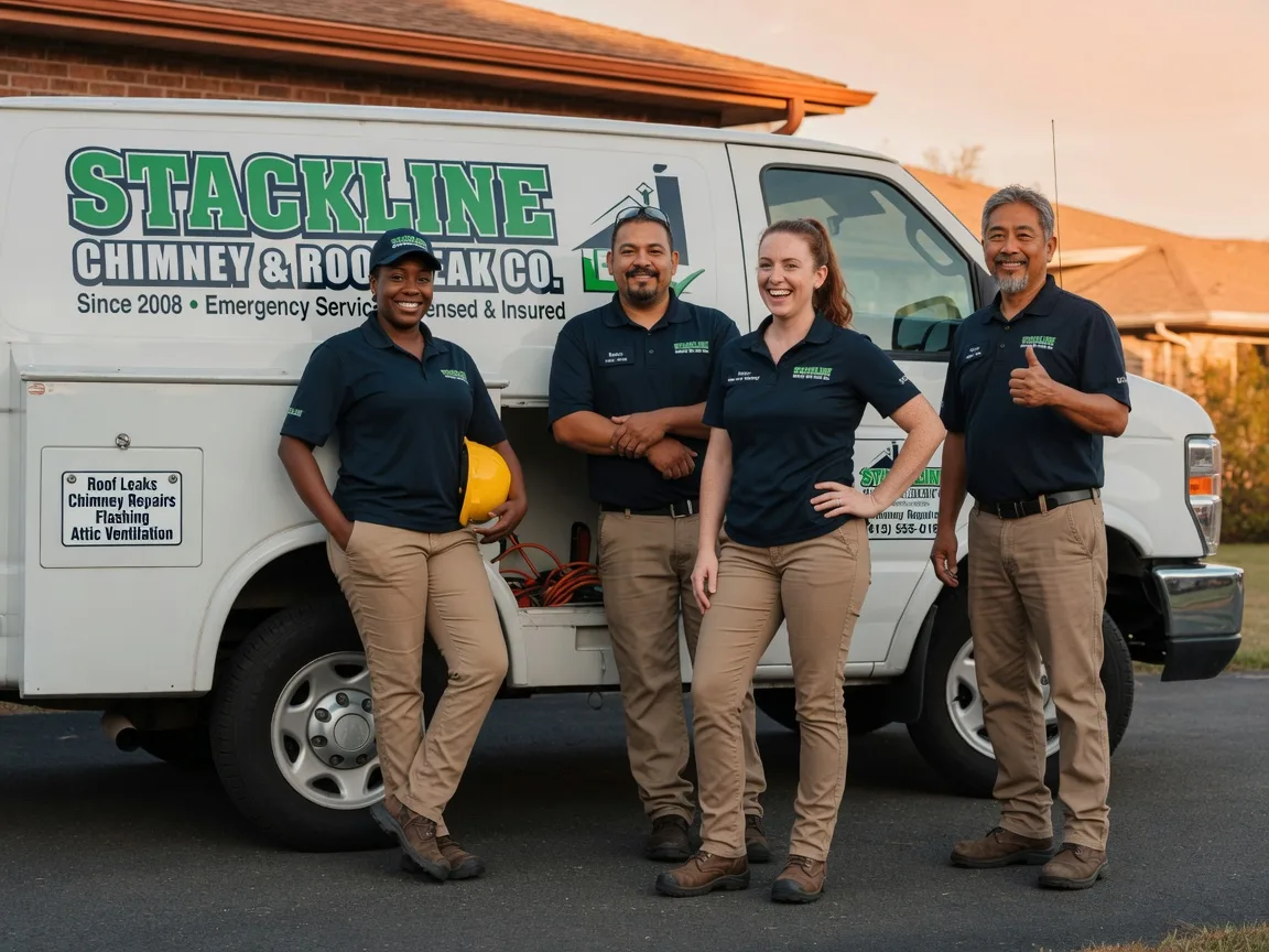 Chimney flashing repair company in Clio, CA